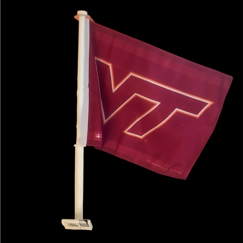 Virginia Tech Car Flag